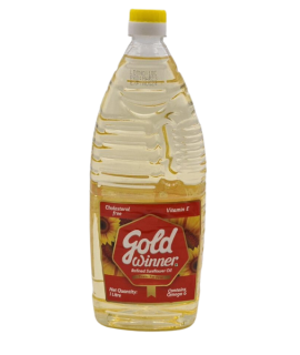 Gold Winner Refined Sunflower Oil 1L
