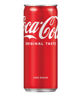 Coca-Cola Original Taste Less Sugar - Cans