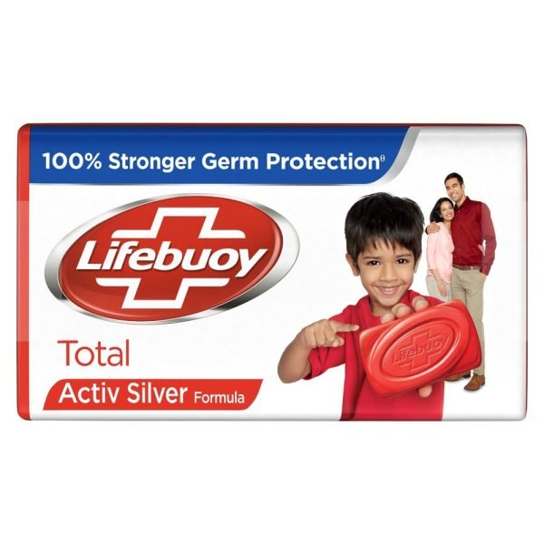 Lifebuoy 100% Stronger Germ Protection Total Bar Soap F