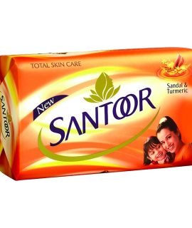 Santoor Sandal Turmeric Soap Bar 100g