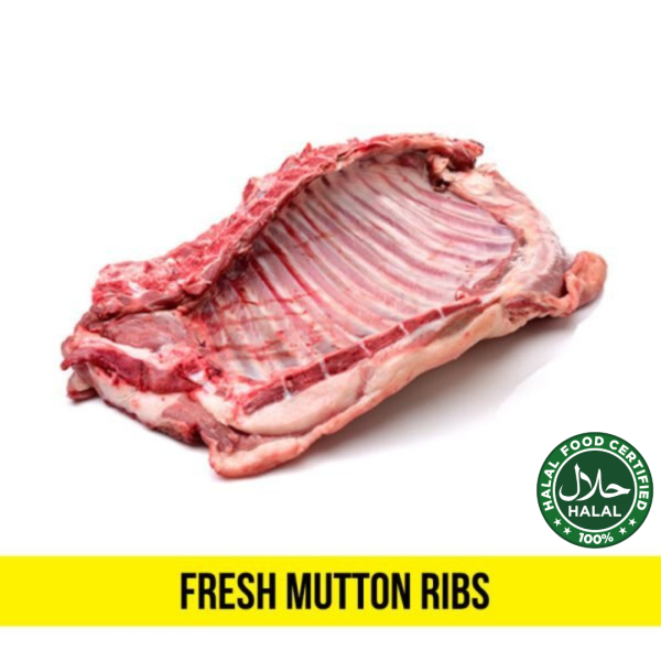 Fresh Mutton Ribs 1kg