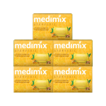 Medimix Ayurveda Turmeric & Argan Bar Soap 125g (Pack of 5)