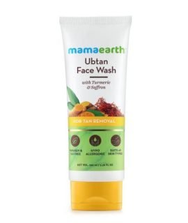 Mamaearth Ubtan Face Wash for Tan Removal 100ml