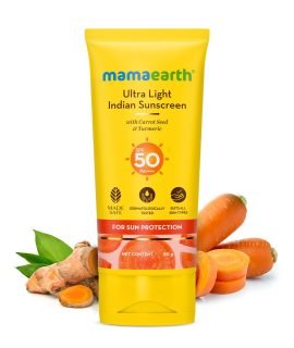 Mamaearth Ultra Light Indian Sunscreen 80ml