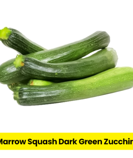 Fresh Marrow Squash Dark Green Zucchini- 2Pcs