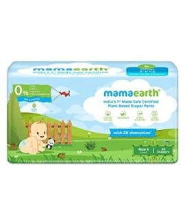Mamaearth Plant Based Diaper Pants (Size S 4-6 kg) 30pcs