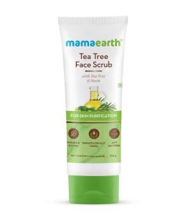 Mamaearth Tea Tree Face Scrub 100ml