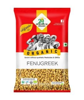 24 Mantra Organic Fenugreek Seeds 100g