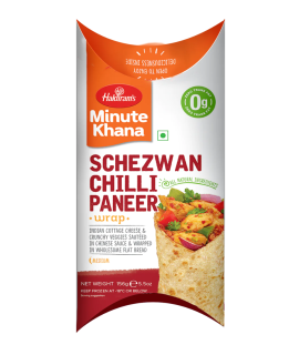 Haldiram Chilli Paneer Wrap (Frozen) 156g