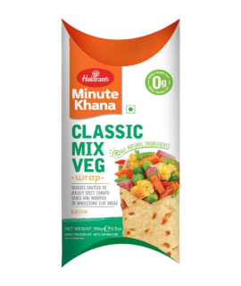 Haldiram’s Mix Veg Wrap (Frozen) 160g