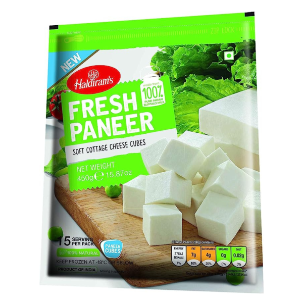 Haldiram’s Paneer Cube (Frozen) 500g