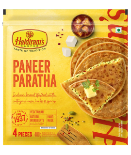 Haldiram’s Paneer Paratha (Frozen) 400g