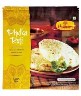 Haldiram’s Phulka Roti (Frozen) 300g
