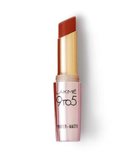 Lakme 9 to 5 Primer + Matte Lip Color MR3 Red Rust 3.6g