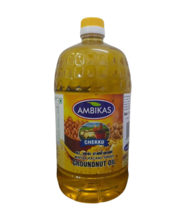 Ambikas Chekku Groundnut Oil 2L