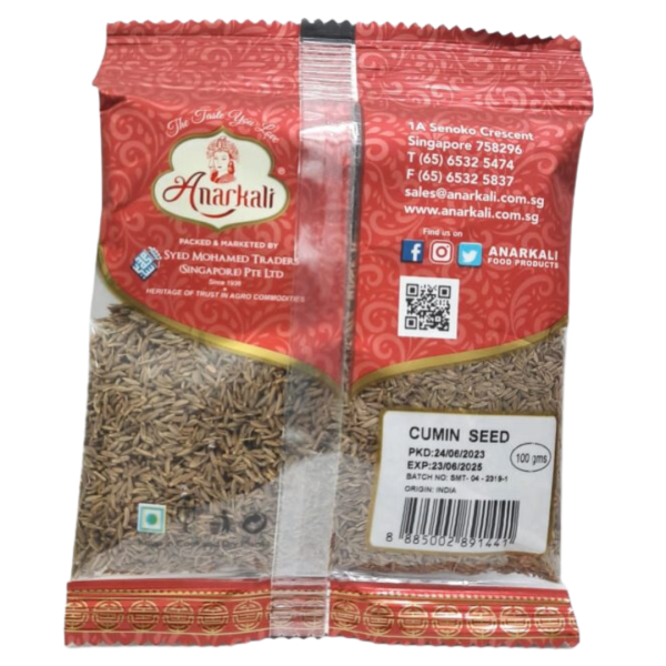 Anarkali – Cumin Seed 100G