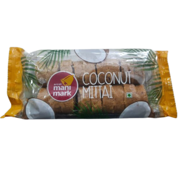 Mani Mark Tray Coconut Mittai 120G