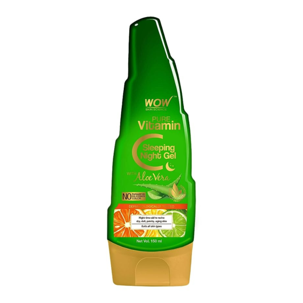 Wow Skin Science Vitamin C Sleeping Night Gel With Aloe Vera 150ml