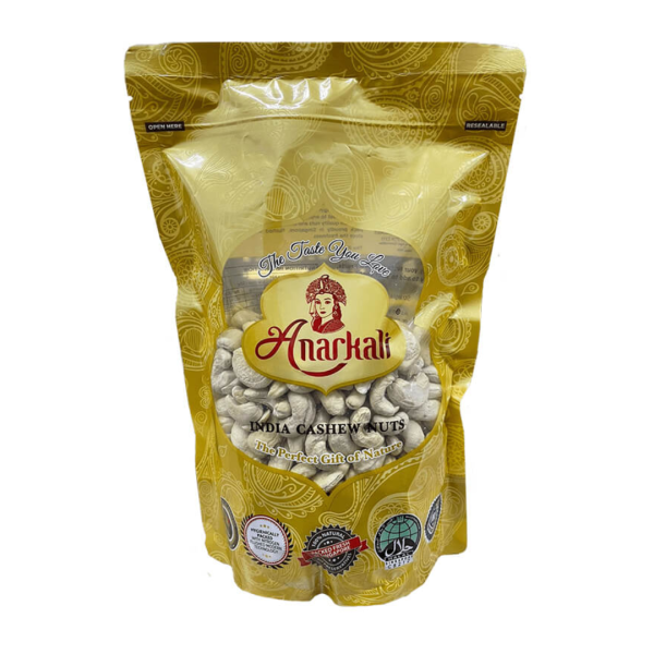 Anarkali India Cashew Nuts 500gm