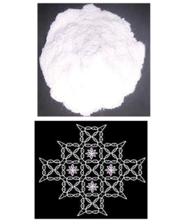White Kolam Powder