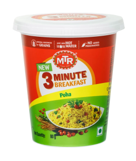 MTR Cup Regular Poha 80g in Kiasumart - Singapore
