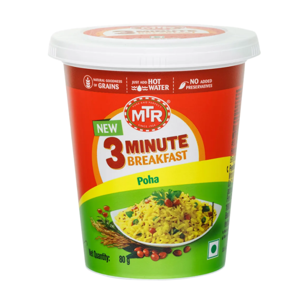 MTR Cup Regular Poha 80g in Kiasumart - Singapore
