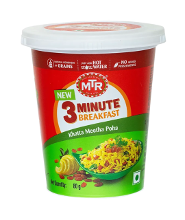 MTR Cup Khatta Meetha Poha 80g in kiasumart - Singapore
