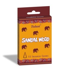 Tulasi Sandal Cone Sambrani 5s