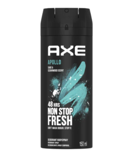 Axe Deo Apollo 150ml in Singapore