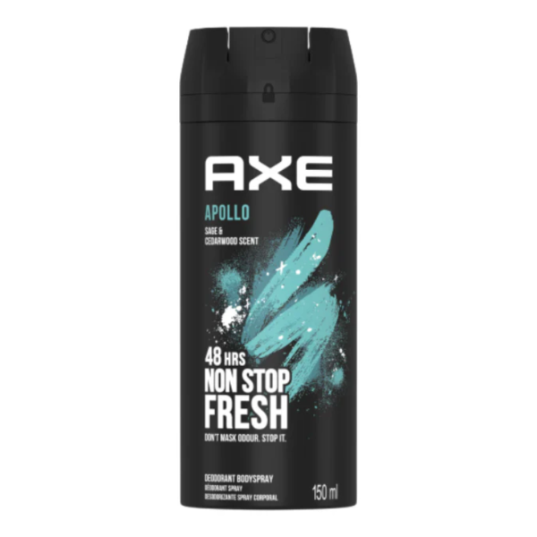 Axe Deo Apollo 150ml in Singapore