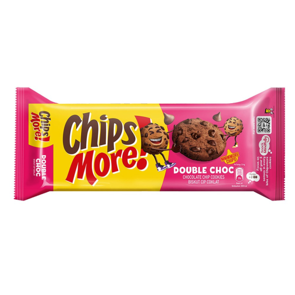 Chips More Double Chocolate Cookies 153g