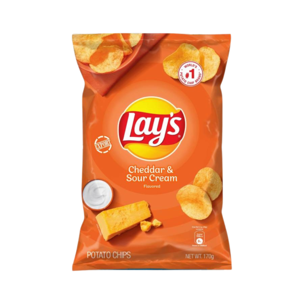 Lay’s Cheddar Potato Chips 170g