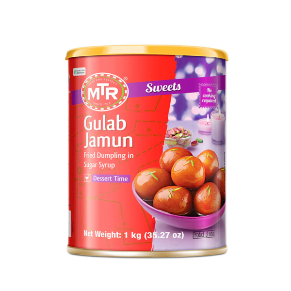 MTR Gulab Jamun Tin 1Kg in Singapore at Kiasumart
