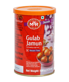 MTR Gulab Jamun Tin 500g in Singapore Sweet