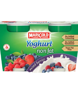 Marigold Yoghurt Non Fat Mixed Berries 130g in Singapore at Kiasumart