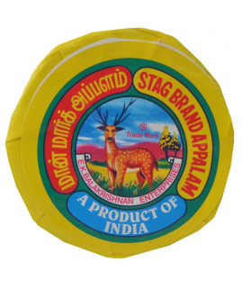 Maan Mark Stag Brand Appalam 60g in Singapore at Kiasumart