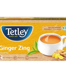 Tetley Ginger Zing Tea Bags 50s
