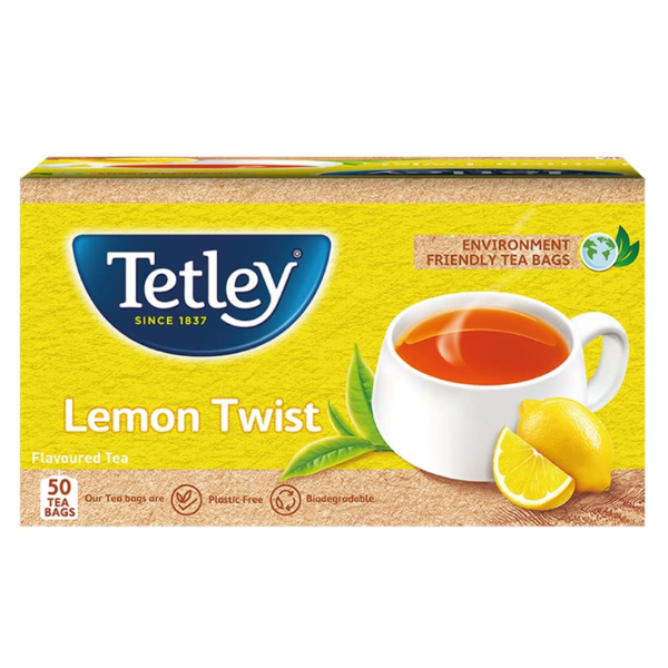 Tetley Lemon Twist Tea Bags 50s