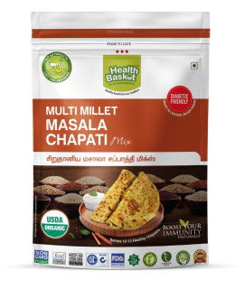 Health Basket Multi Millet Masala Chapathi Mix 500g