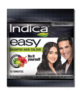 Indica Easy Hair Colour Natural Black 25ml
