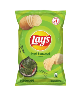 Lay's Seaweed Potato Chips Nori Seaweed 170g