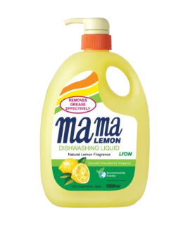 Mama Lemon Dishwashing Liquid Natural Lemon 1L