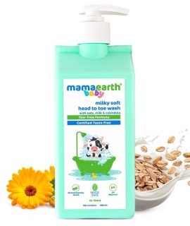 Mamaearth Milky Head To Toe Body wash 400ml