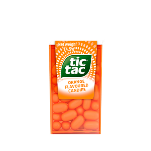 TicTac Orange Candy 14.5g