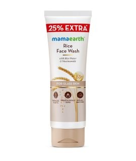 mama earth rice face wash 100ml in Singapore