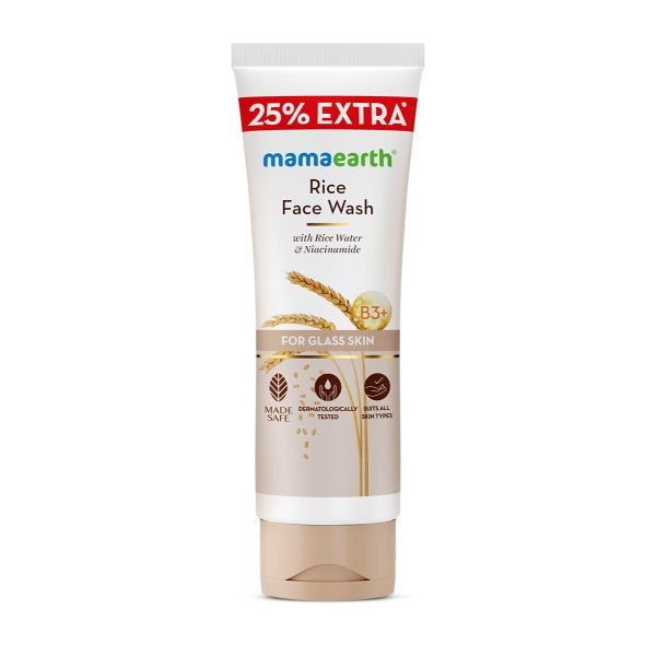 mama earth rice face wash 100ml in Singapore