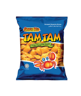 Snek Ku Tam Tam Crab Flavoured Snack 70g