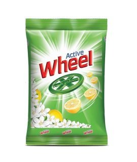 Active Wheel Detergent Powder (Green) 1kg