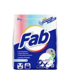 Fab Laundry Powder Cotton 2kg