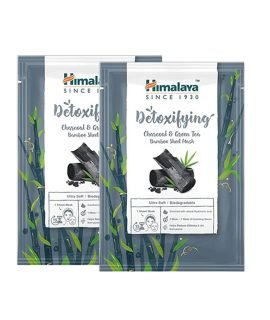 Himalaya Detoxifying Charcoal Green Tea Mask 30ml (Twin Pack)